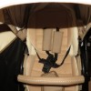 Детская коляска Verdi Pepe Eco 2 в 1 кремовая битая кожа+ткань