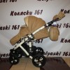 #Детская коляска 2 в 1 Bebe-Mobile Toscana 100 % кожа: прогулочный блок