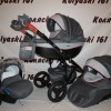 #Детская коляска bebe-Mobile Biagio 3 в 1: люлька, прогулочный блок+авто-люлька