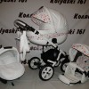 #Детская коляска 3 в 1 Indigo isabel: люлька, прогулочный модуль+авто-люлька