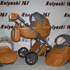 #Bebe-Mobile Marconi BE52 3 в 1 (карамель кожа+черно-белые круги)