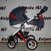 #Детская коляска 2 в 1 Bebe-Mobile Mario Raibow Red-Blue